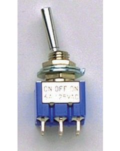Mini Switch On/Off/On chrome