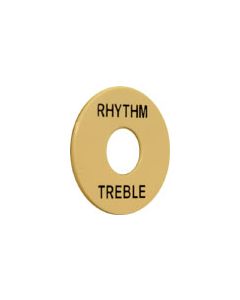 Rhythm treble plaatje LP creme