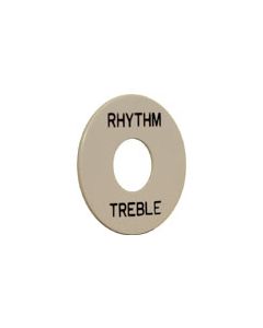 Rhythm treble plaatje LP white