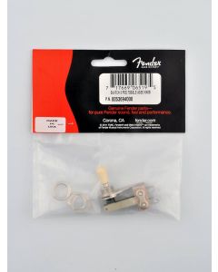 Fender Genuine Replacement Part 3-way toggle switch Jazzmaster/'72 Tele chrome with parchment tip 