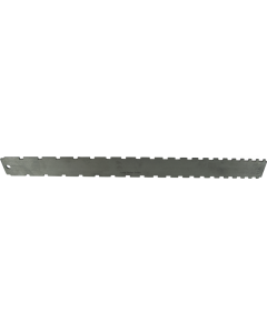 Notched Straightedge - 16.5" x 1.5"