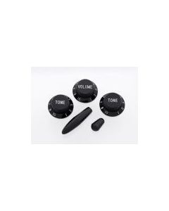 Knoppen set Strat zwart US