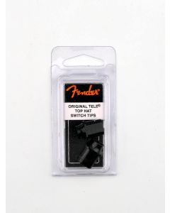 Fender Genuine Replacement Part switch tips Tele 'top hat' model black (2 pcs 