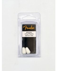 Fender Genuine Replacement Part switch tips Strat white 2 pcs 