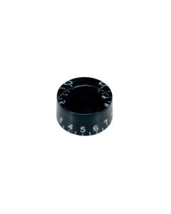 Speed knob (hatbox), transparent black