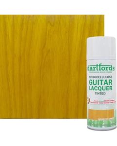 Dartfords Nitrocellulose Lacquer Weakest Amber - 400ml aerosol