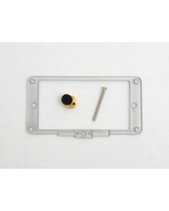 Duesenberg 3-Step Pickup ring neck silver/plexi