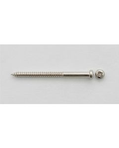 Bas pickup schroeven Nickel 4st