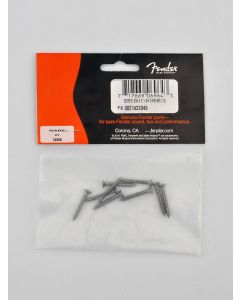 Fender Genuine Replacement Part bridge mounting screws 5 x 1 chrome 12 pcs 
