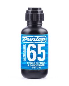 Dunlop Formula 65 Ultraglide string cleaner & polisher, 2 oz. bottle with applicator top