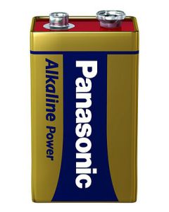 Panasonic 9V Block 6LR6-9V Alkaline  (1)
