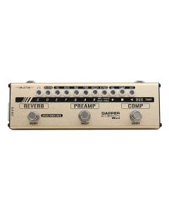 Valeton effect strip DAPPER ACOUSTIC MINI with tuner + compressor + preamp + reverb, with cab simulation