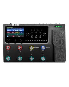 Valeton multi-effects processor with IR + amp/cab simulation + effects + looper + audio interface, 9V PSU