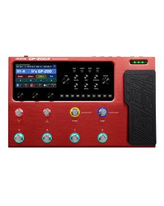 Valeton multi-effects processor with IR + amp/cab simulation + effects + looper + audio interface, 9V PSU