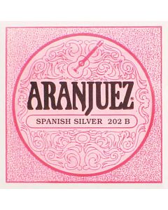 Aranjuez Spanish Silver B-2 string, black nylon