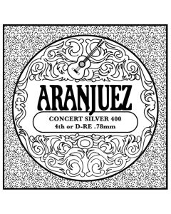 Aranjuez Concert Silver D-4 string, silverplated wound nylon, heavy gauge