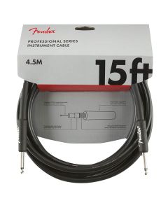 Fender Professional Series instrument cable, 15ft, black