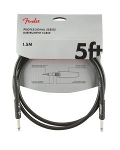 Fender Professional Series instrument cable, 5ft, black