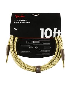 Fender Deluxe Series instrument cable, 10ft, tweed