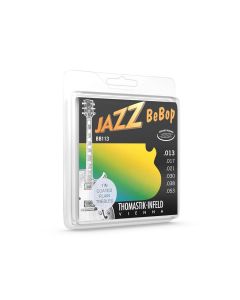 Thomastik Jazz Bebop string set electric, nickel roundwound, tinplated trebles, 013T-017T-021-030-038-053