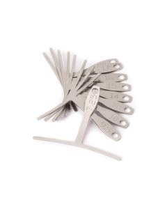StewMac understring radius gauges, standard width, set of 9