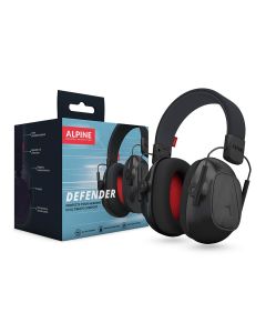 Alpine Hearing Protection Defender earmuff, black