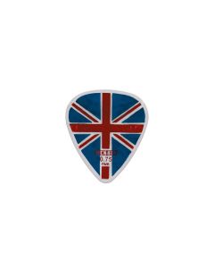 Pickboy Celltex picks with "union jack"-design