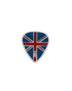 Pickboy Celltex picks with "union jack"-design