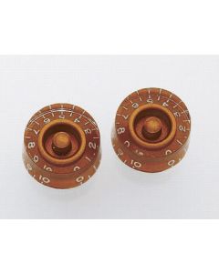 Allparts PK 0130-022 LP Knob(2) speed amber