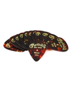Martin pick pack 351 shape .96mm faux tortoise Heavy 12 pcs