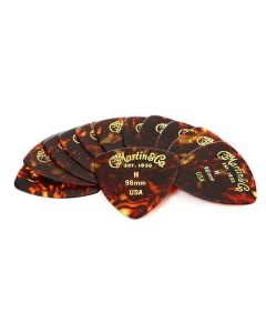 Martin pick pack 346 shape .96mm faux tortoise Heavy 12 pcs
