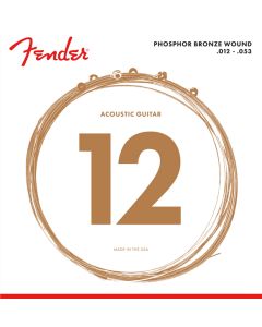 Fender® 60L Ac. Guitar Strings 012/053