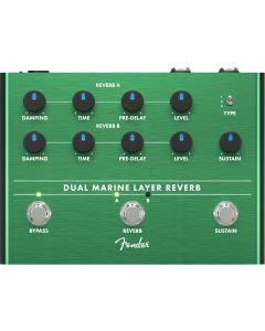 Fender® Dual Marine Layer Reverb Pedal 