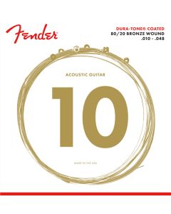 Fender® Dura-Tone Ac. Guitar Strings 010/048