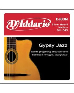 D'Addario Gypsy Jazz snarenset akoestisch