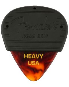 Fender® Mojo Grip Tortoise Pick hvy. (3)