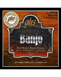 GHS PF115 5-Str. Banjo nickel M