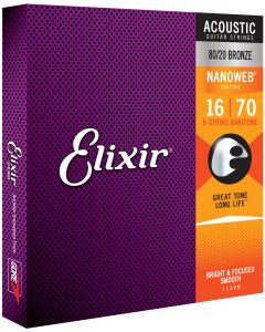 Elixir 11308 8-St Baritone 80/20 016/070