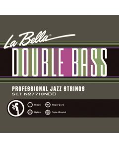 La Bella 7710 NBB Baby Bass black nylon 