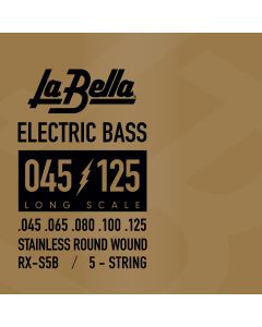 La Bella Bass RX-S5B St. Steel 045/125