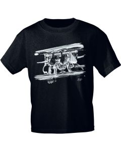 T-Shirt black OberKrainer-Trompeter L 