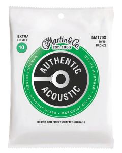 Martin Authentic Acoustic Silked string set 80/20 bronze