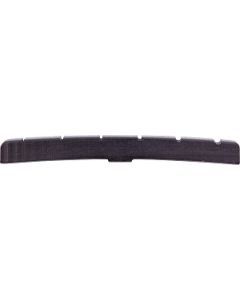 Nut - Black Bone, Pre-slotted, Strat and Tele style, 7.25" Radius