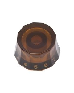 Knob - Plastic, Knurled Shaft, Lampshade, PRS Style