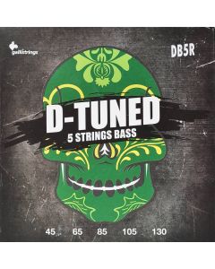 Galli D-Tuned snarenset elektrisch 5 snarige bass
