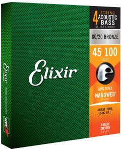 Elixir 14502 AcuBass L Nano 045/100