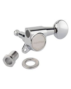 Gotoh SG381 machine heads with Magnum Lock and 05 buttons, 3L3R, chrome