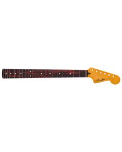 Fender Genuine Replacement Part Player II Series Jazzmaster neck, 22 medium jumbo frets, rosewood, 9.5", modern "c"