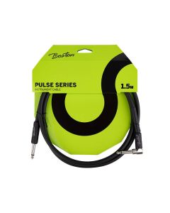 Boston Pulse Series instrument cable jack-angled jack, 1.5 meter