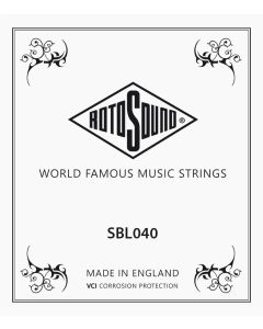 Rotosound .040 basgitaarsnaar, roundwound, longscale